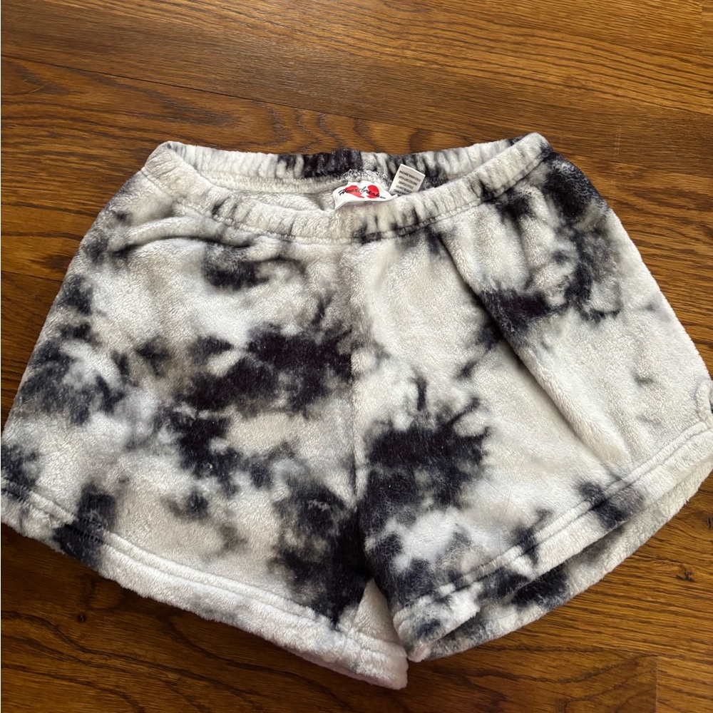 Heartbreaker fuzzy pj shorts